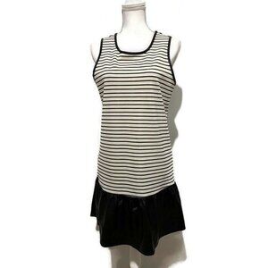 White‎ Crow Tank Dress Size M Preppy Travel Cruisewear Vacation Coastal Nautical